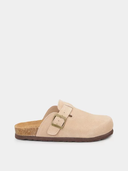 Замшеве Сабо Braska бежевий