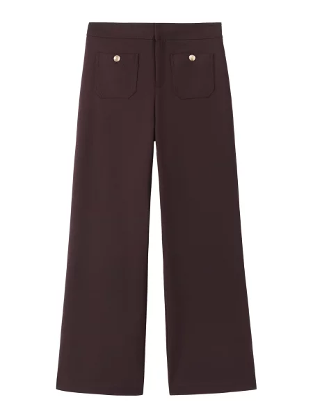 MANGO Pantaloni vin roșu