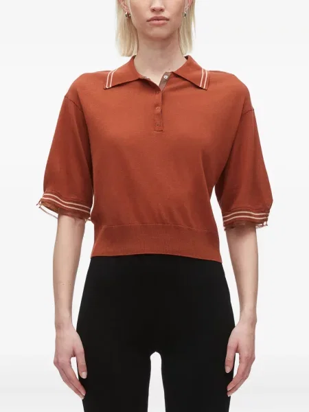 Polo 3.1 Phillip Lim de lână portocaliu