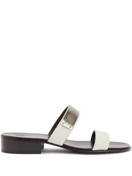 Sandale Giuseppe Zanotti alb