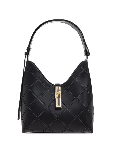 Shopper kabelka Furla černá