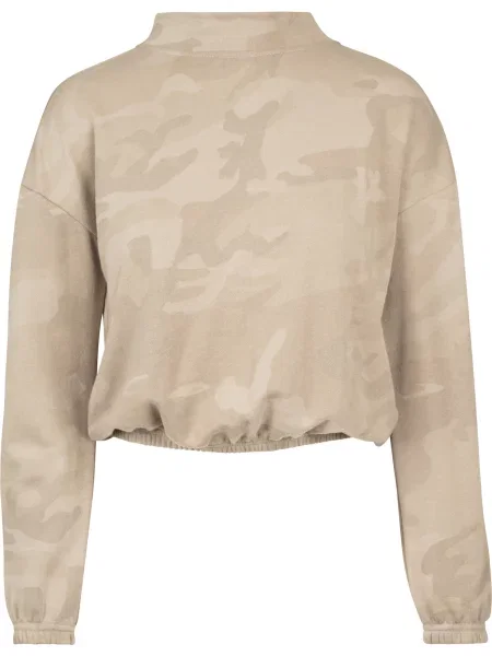 Urban Classics Majica pesek / svetlo / temno bež