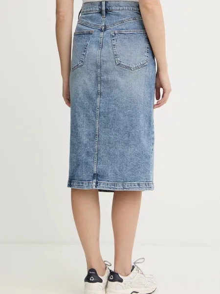 Džínová sukně Calvin Klein Jeans mini modrá