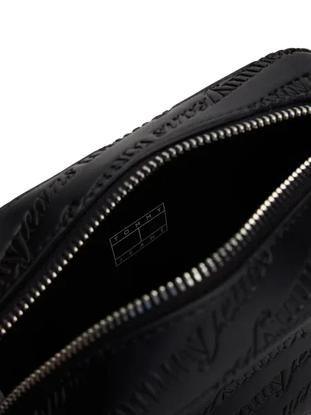 Tommy Jeans Geantă Tjw Must Aop Camera Bag negru