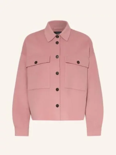 Weekend Max Mara Kurtka Overjacket Zerbino rosa różowa