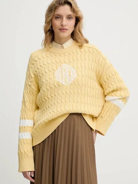 Tommy Hilfiger πουλόβερ κίτρινο