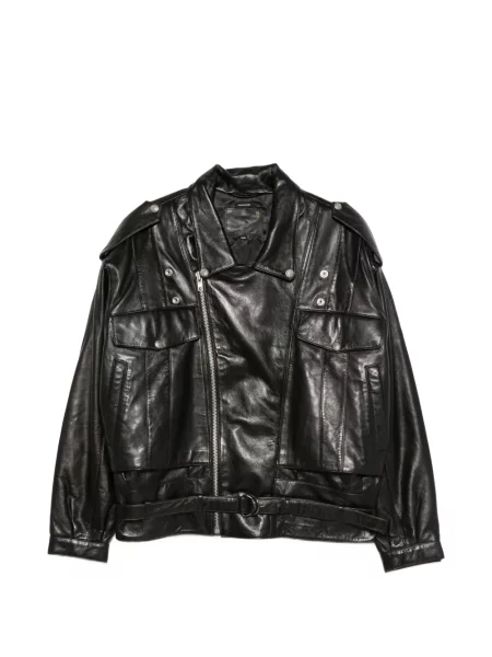Geanta de piele R13 negru