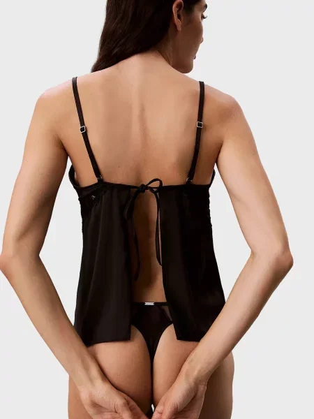 Стринги Calvin Klein черные