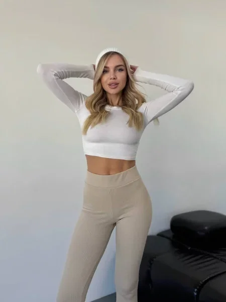 Легінси Uaclothes бежевий