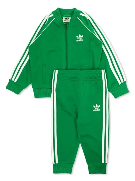 Dětska tepláková souprava Adidas zelená