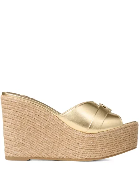 Papuci tip mules Jimmy Choo auriu