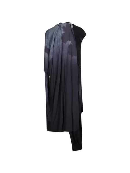 Rochie Yohji Yamamoto cu imagine asimetrică negru
