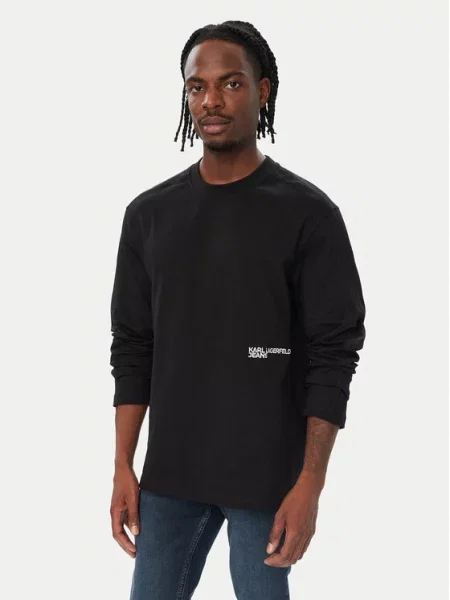 Karl Lagerfeld Jeans Longsleeve czarny