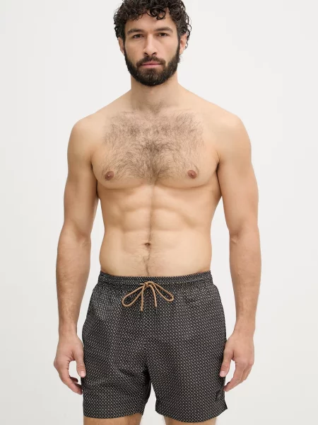 BOSS pantaloni scurți de baie bărbați Vibe negru