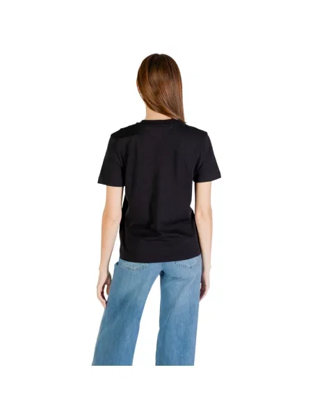 Klasična majica Calvin Klein Jeans crna