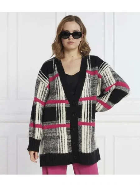 Silvian Heach Cardigan cu adaos de lână negru