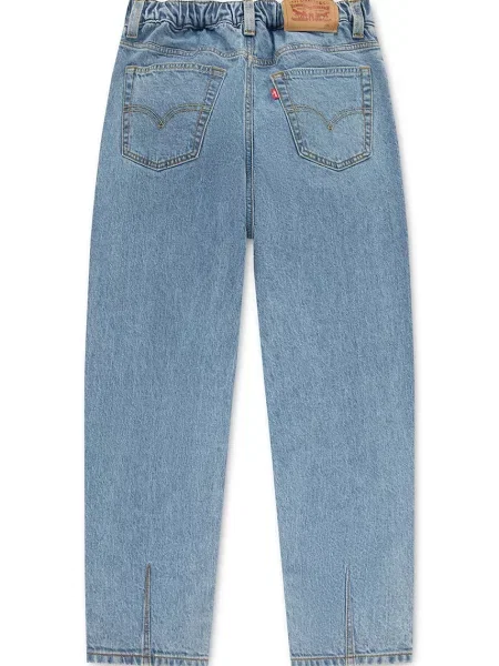 Levi's дънки barrel за деца BARREL JEANS синьо
