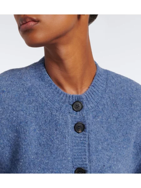 Cardigan Róhe de lână albastru