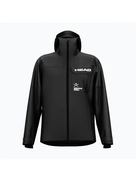 Мъжко скиорско яке HEAD Race Nova black/black черно