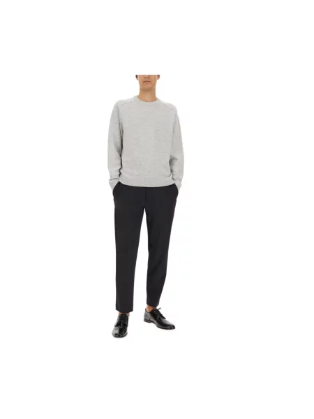 Sweter Theory z kaszmiru szary