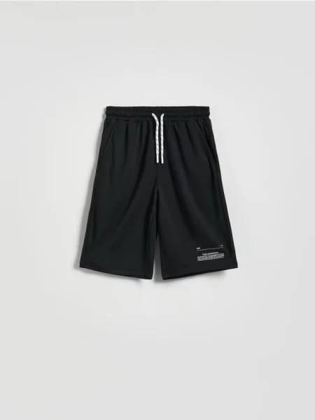 Спортивные штаны Reserved черные