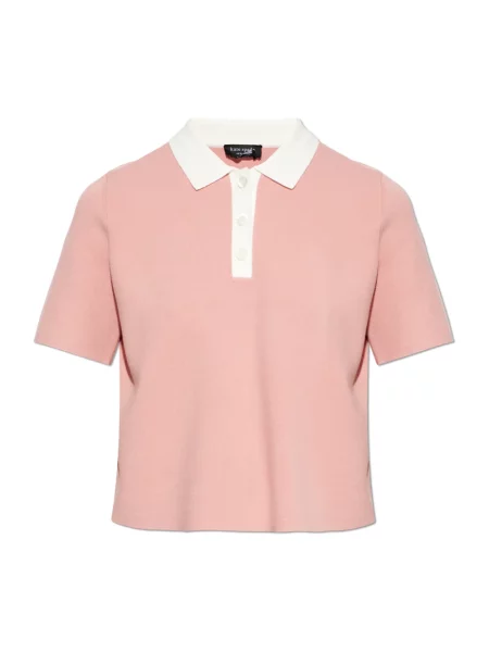 Koszulka polo Kate Spade różowa