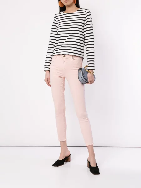 Skinny fit džínsy J Brand ružová