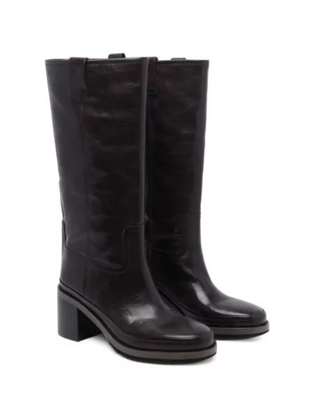Botine Paloma Barcelo din piele roșu