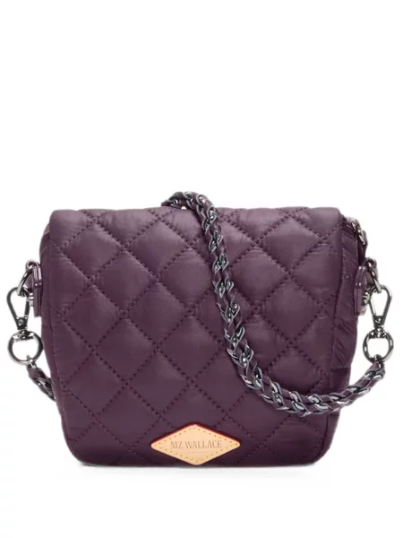 Matlasat geanta crossbody Mz Wallace violet