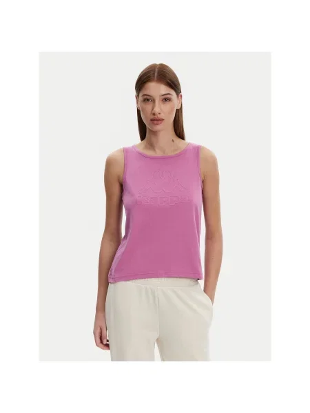 Kappa Top Logo Gria Regular Fit ljubičasta
