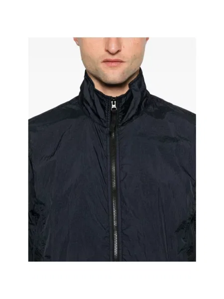 Kurtka bomber Stone Island z kamieniami niebieski