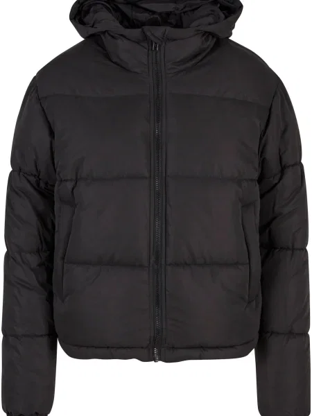 Urban Classics Geacă de primăvară-toamnă negru
