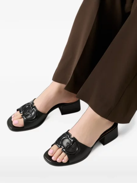 Sandale Guess din piele negru