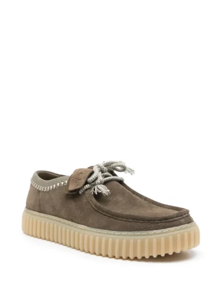 Маратонки Clarks Originals зелено