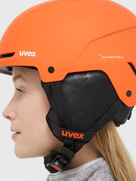 Солнцезащитные очки Uvex оранжевые