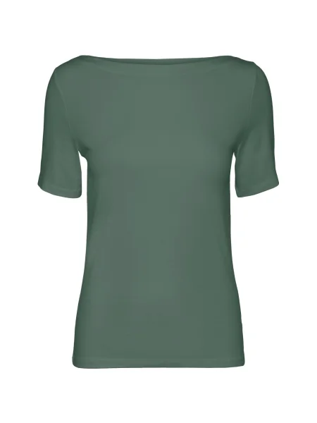 VERO MODA Tričko Panda' zelená