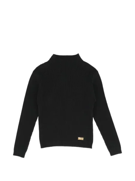Sweter dziecięcy Balmain czarny