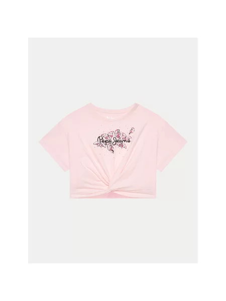 Pepe Jeans Majica Quindara Regular Fit roza