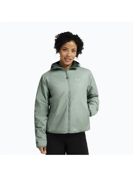 Geacă izolată pentru femei Jack Wolfskin Trail Light Ins green zinnia verde
