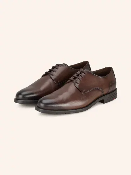 Buty derby skórzane ze sznurowaniem model ‘EEZY’ Lloyd
