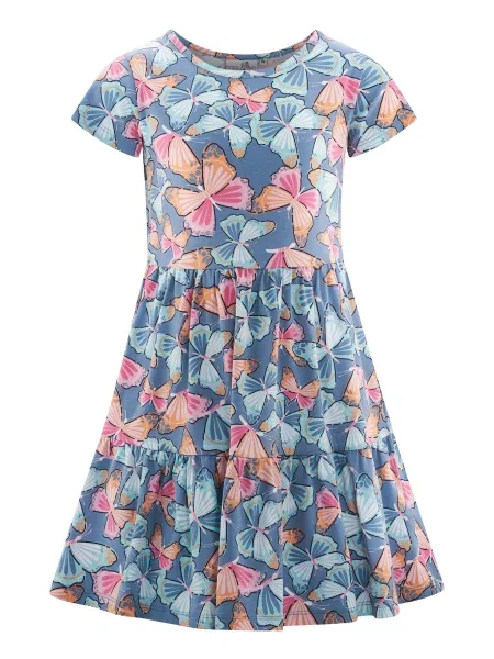 Happy girls Rochie opal / deschis / portocaliu mandarină / roz albastru