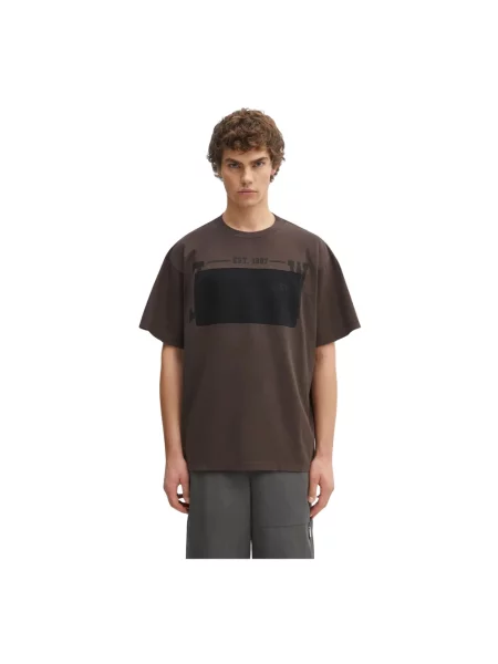 Maison Margiela t-shirt brązowa