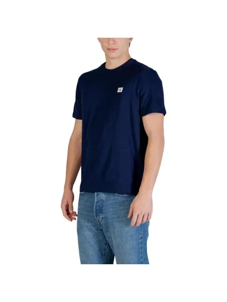 Calvin Klein Jeans majica za muškarce od pamuka plava