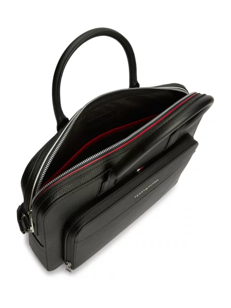 Taška na laptop Tommy Hilfiger Th Central Slim Computer Bag čierna