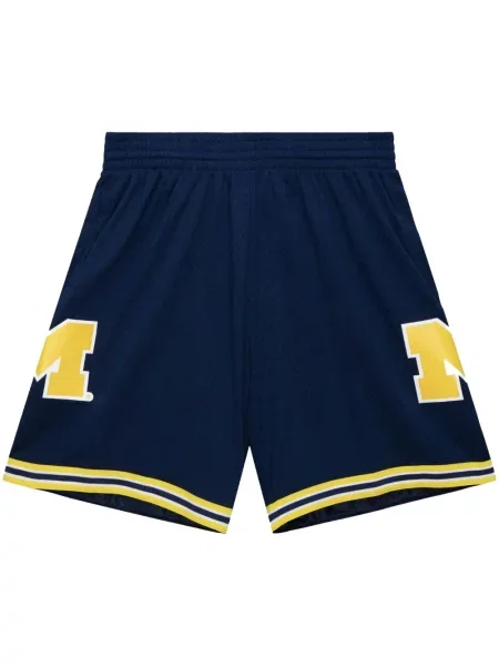 Pantaloni scurți Mitchell & Ness albastru