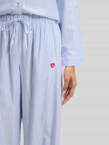 Spodnie od piżamy o kroju loose fit z mieszanki bawełny i model DREEM' Hugo