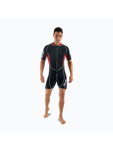 Costum de înot pentru bărbați SEAC Shorty Ciao 25 mm black/red negru