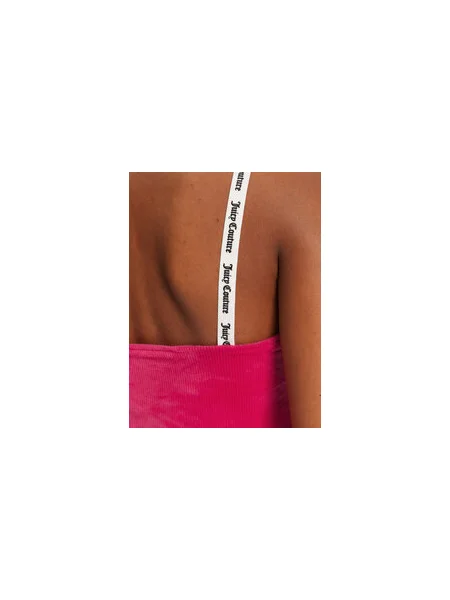 Juicy Couture Felső Elina Slim Fit rózsaszín