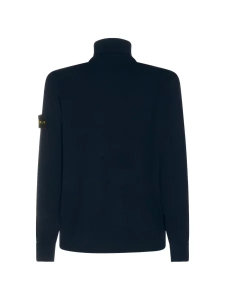 Vilnonis megztinis Stone Island akmenys mėlyna