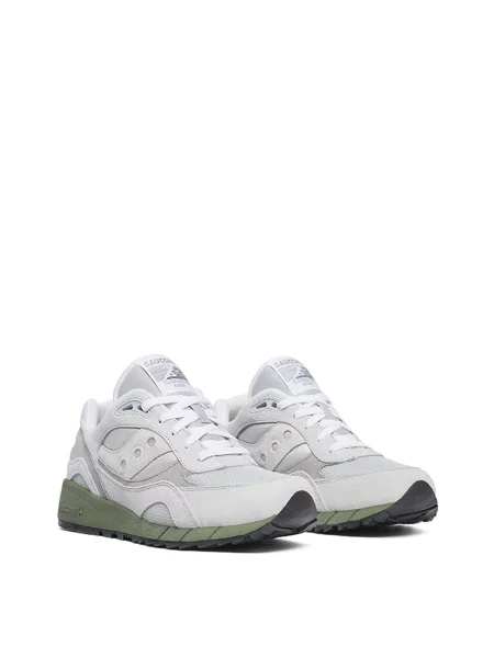 Замшевые кроссовки Saucony серые